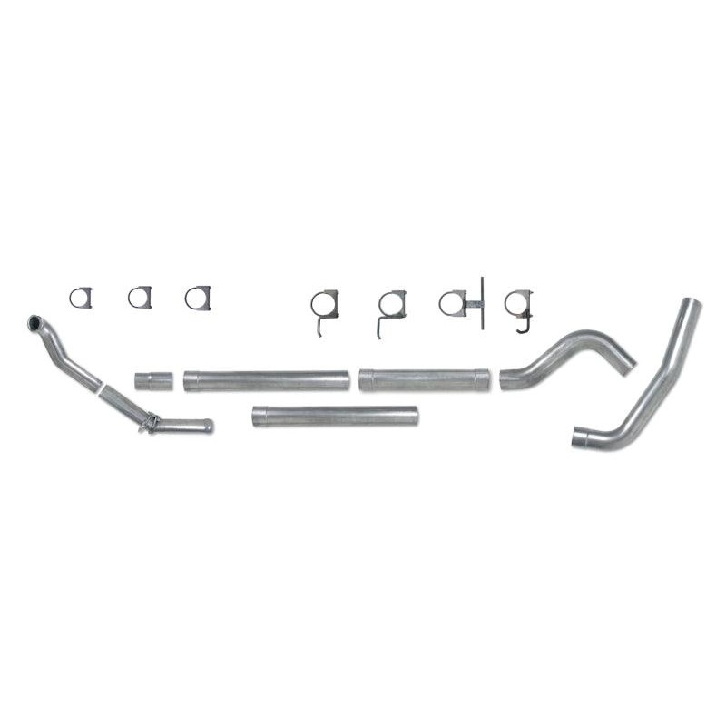 Diamond Eye KIT 4in MFLR RPLCMENT PIPE TB SGL ALUM 94-97 5 7 3L F250/F350 PWRSTROKE NFS W CARB STDS