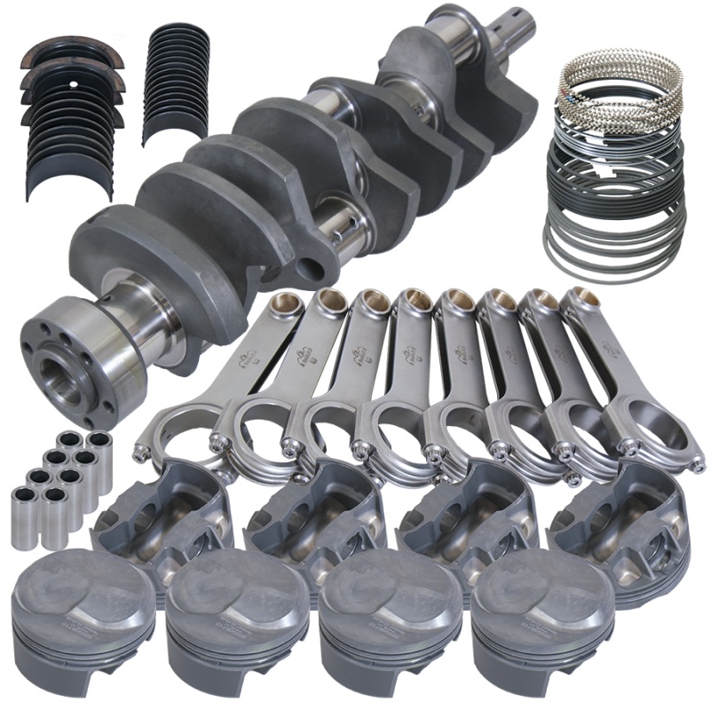 Eagle Chevy Tall 454 1Pc 4.250in Crank 6.800in H-Beam 43cc Dome 4.280in Pistons Rotating Assembly