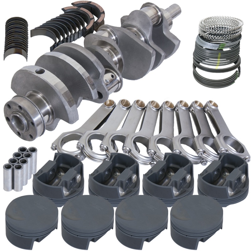 Eagle Ford 351C 3.850in Crank 6.000in H-Beam -3cc Flat Top 4.040in Pistons Rotating Assembly
