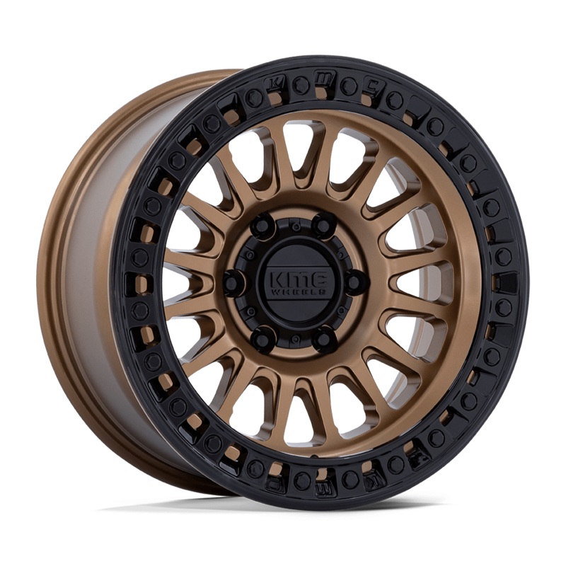 KMC Wheels KM552 IMS 20" 8x180 Matte Bronze With Gloss Black Lip