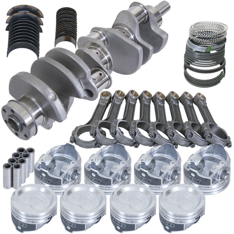 Eagle Ford 351W 4.000in Crank 6.200in I-Beam Rods -27.5cc 4.040in Pistons Rotating Assembly