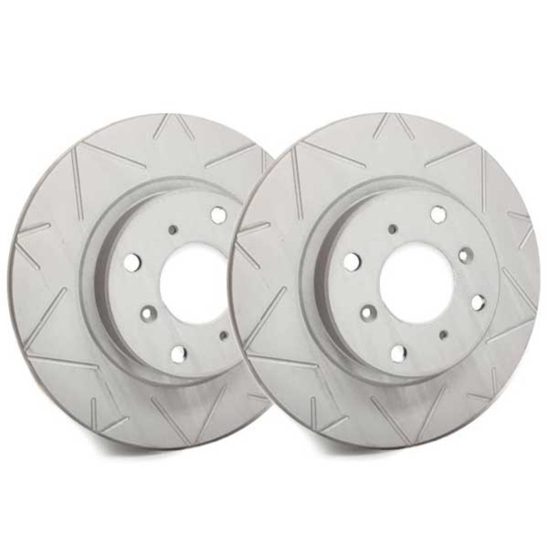 SP Performance Peak Series Slotted Brake Rotors - Front