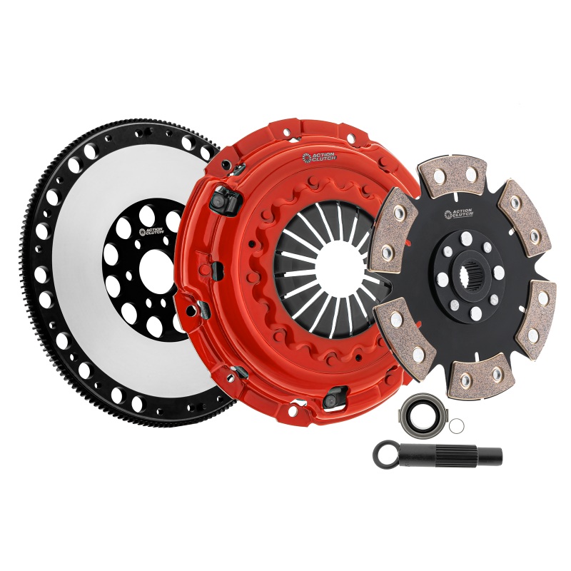 Action Clutch 87-88 BMW 325 2.7L (M20B27) Stage 4 Clutch Kit (1MD) w/Lightened Flywheel
