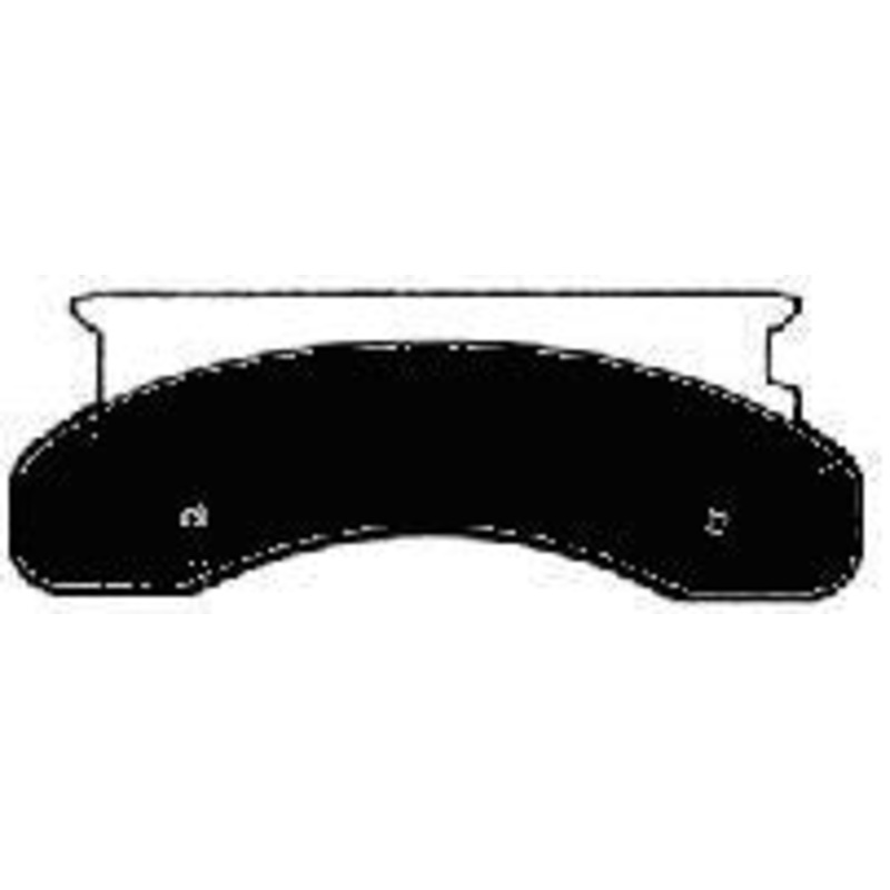 Porterfield Brake Pads for 1991 FORD F350 1 Ton 4WD SRW