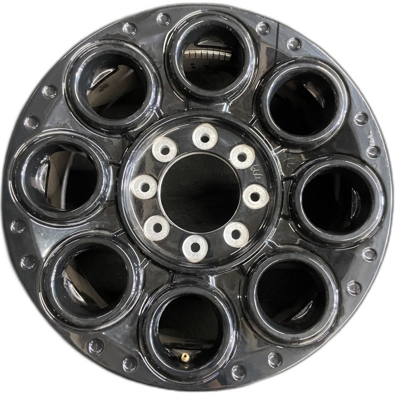 20" FORD F250SD PICKUP 23-24 20x8 8 spoke solid spoke black circle spoke Original OEM Wheel Rim