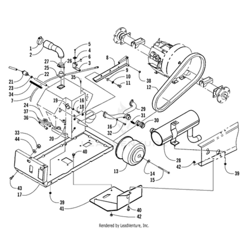 Engine Manifold by Arctic Cat