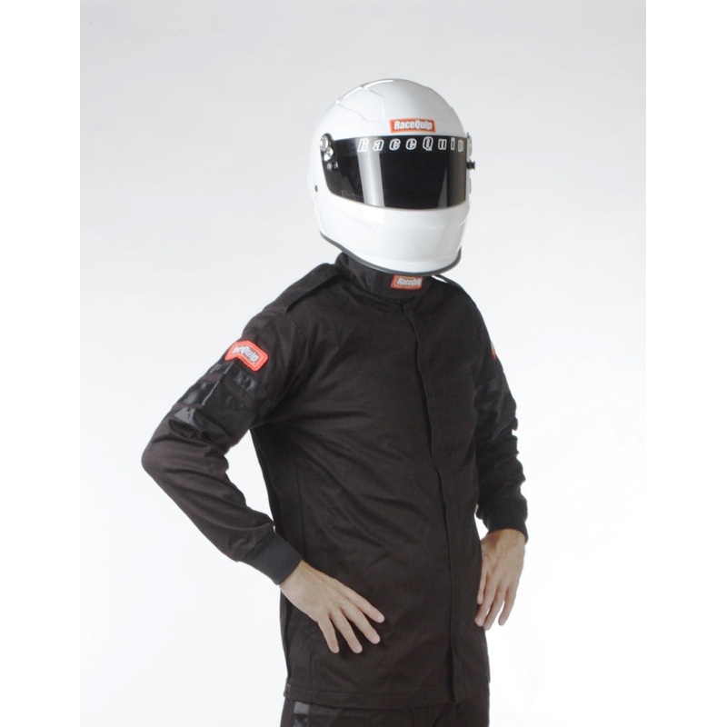 RaceQuip Black SFI-1 1-L Jacket - 3XL