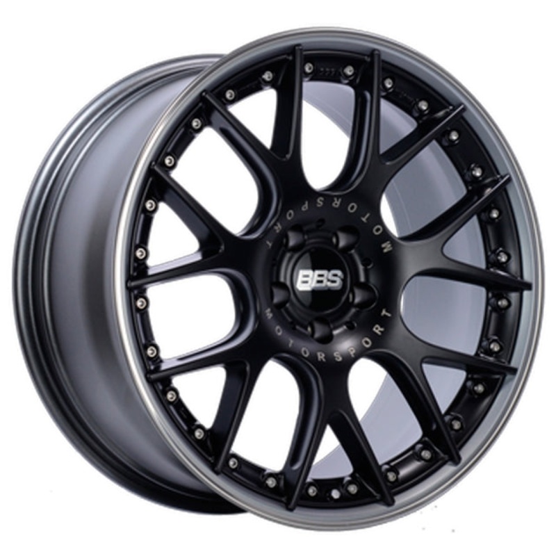 BBS CH-R II Wheel - 21x11.5 +36 | 5x120 | Satin Black w/ Motorsport Etching