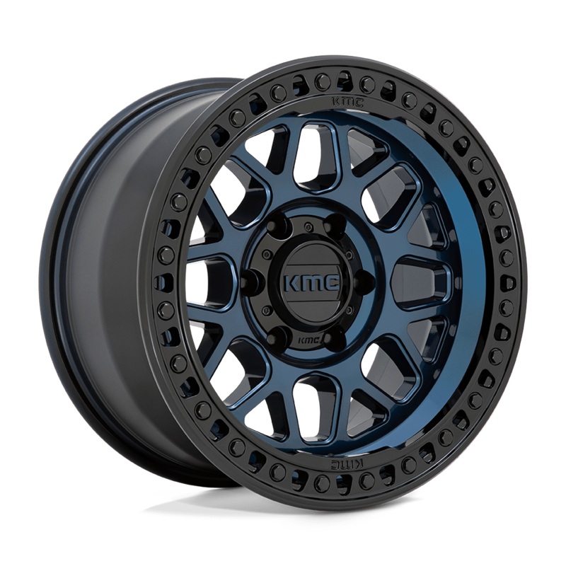 KMC Wheels KM549 GRS 18" 6x120 Midnight Blue With Gloss Black Lip