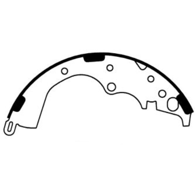 Porterfield Brake Shoes for 2014 TOYOTA TACOMA 2WD 5 Lug
