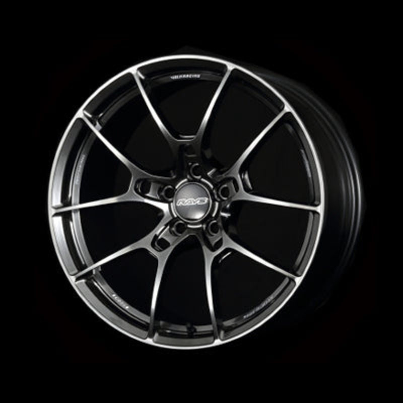 Volk Racing G025 Wheel  - 18x8.5 +44 | 5x100 | Shining Black Metal w/ DC Rim Edge
