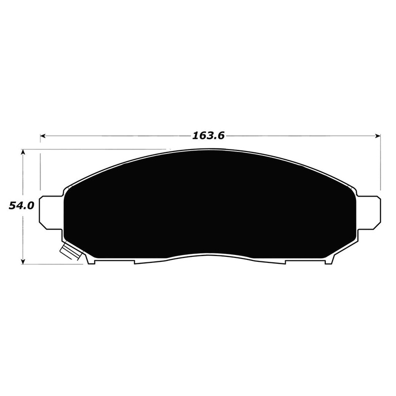 Porterfield Brake Pads for 2005 NISSAN PATHFINDER