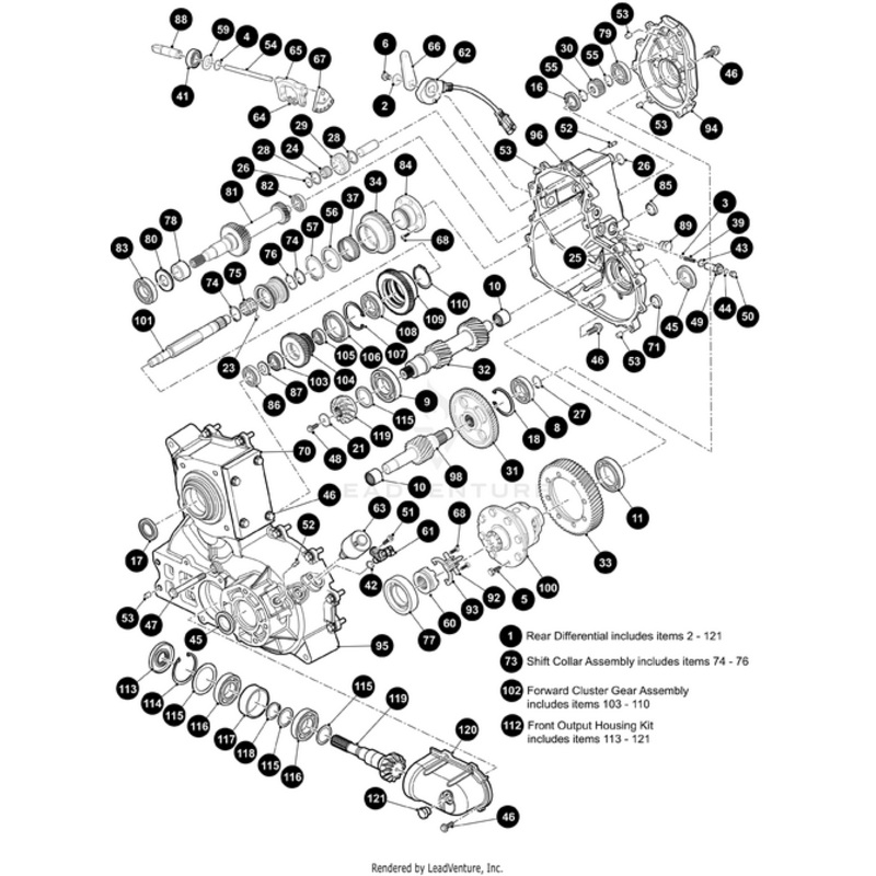 Retaining Ring External .984 Shaft by Arctic Cat
