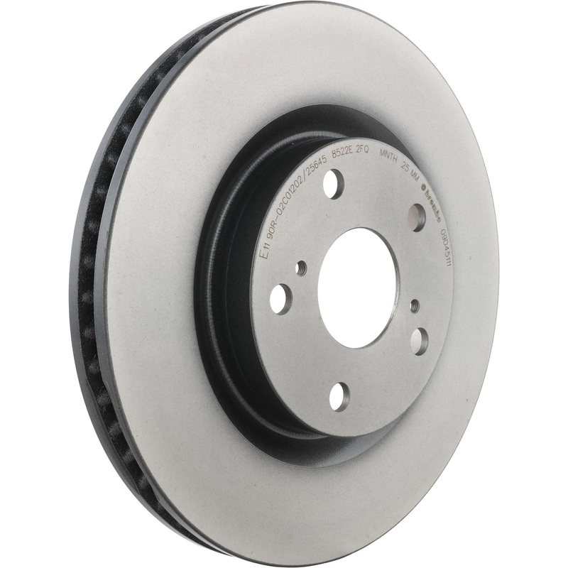 PRIME UV Coated Front Disc Brake Rotor - 09.D451.11