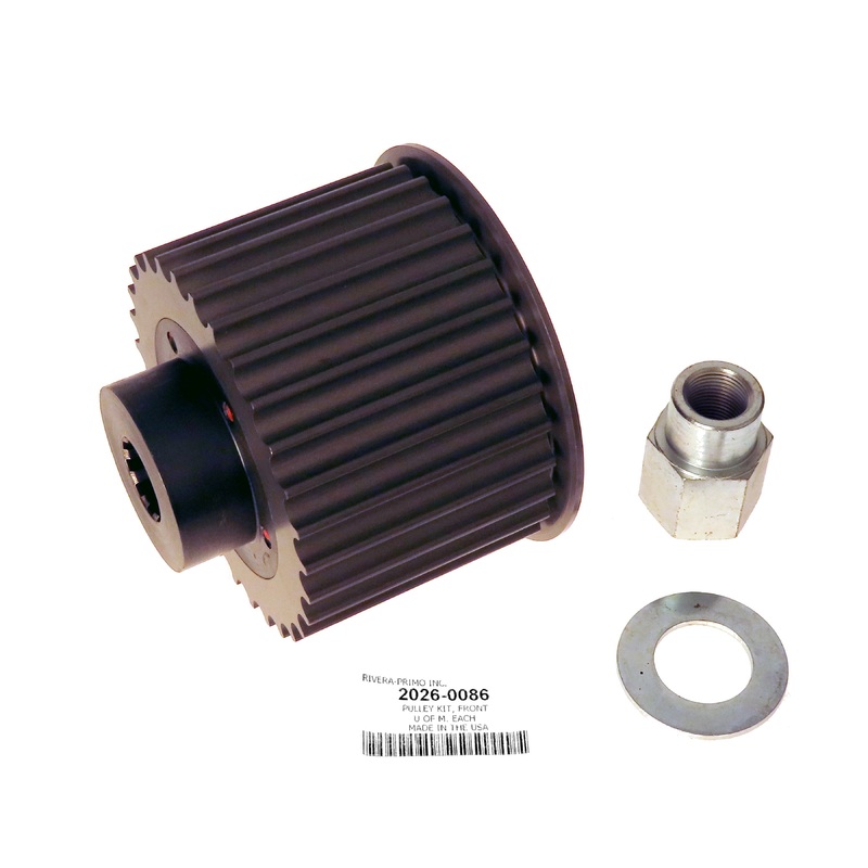 Pulley Kit, 3.5" Front 30T - w/1.00" Overall Offset