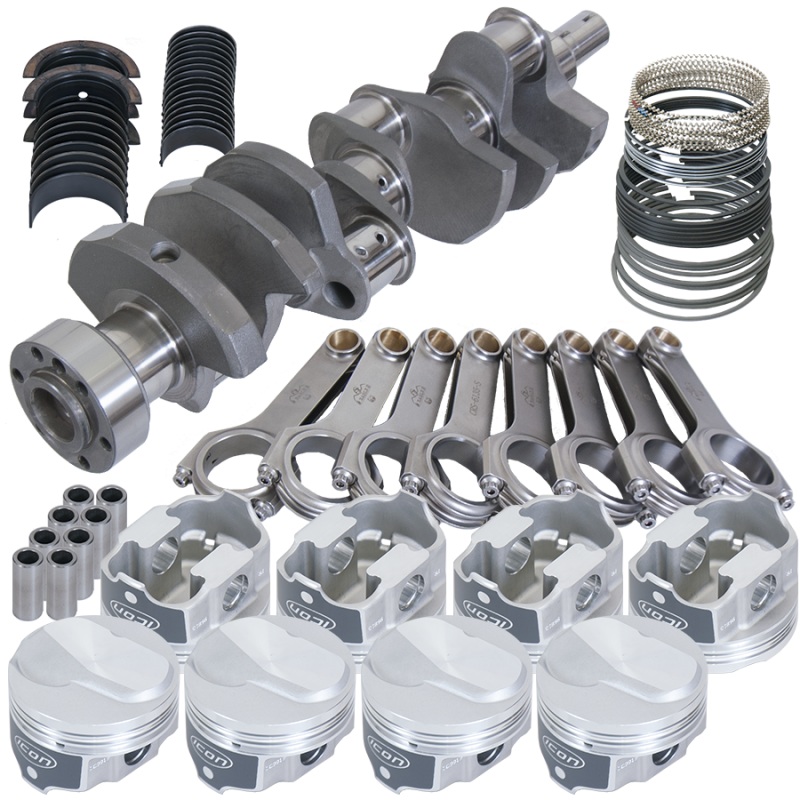 Eagle Chevy 454 4.000in Crank 6.135in H-Beam 18.3cc Dome 4.350in Pistons Rotating Assembly
