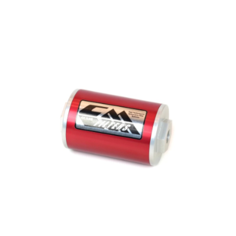 Canton - Fuel Filter 4 Inch EFI Inline 16mm Ports 1 Micron