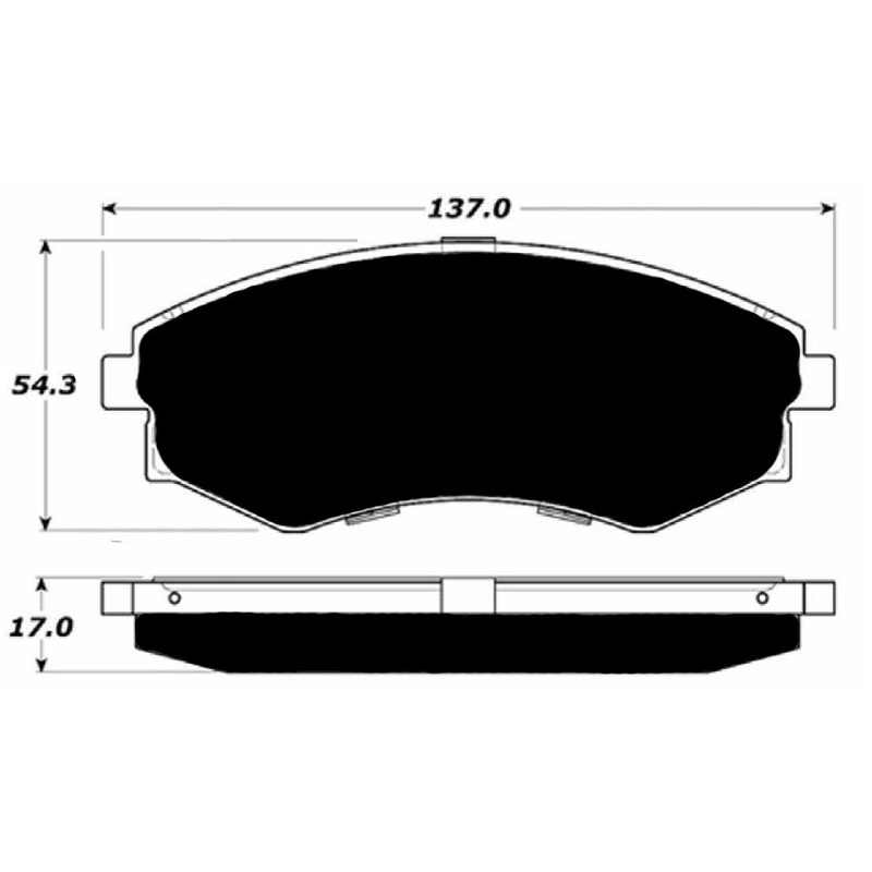 Porterfield Brake Pads for 2001 HYUNDAI ELANTRA R/Disc