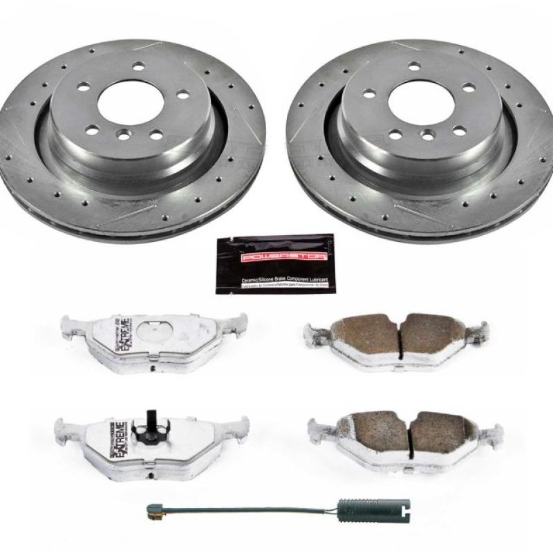 PowerStop Power Stop 95-99 BMW M3 Rear Z26 Street Warrior Brake Kit