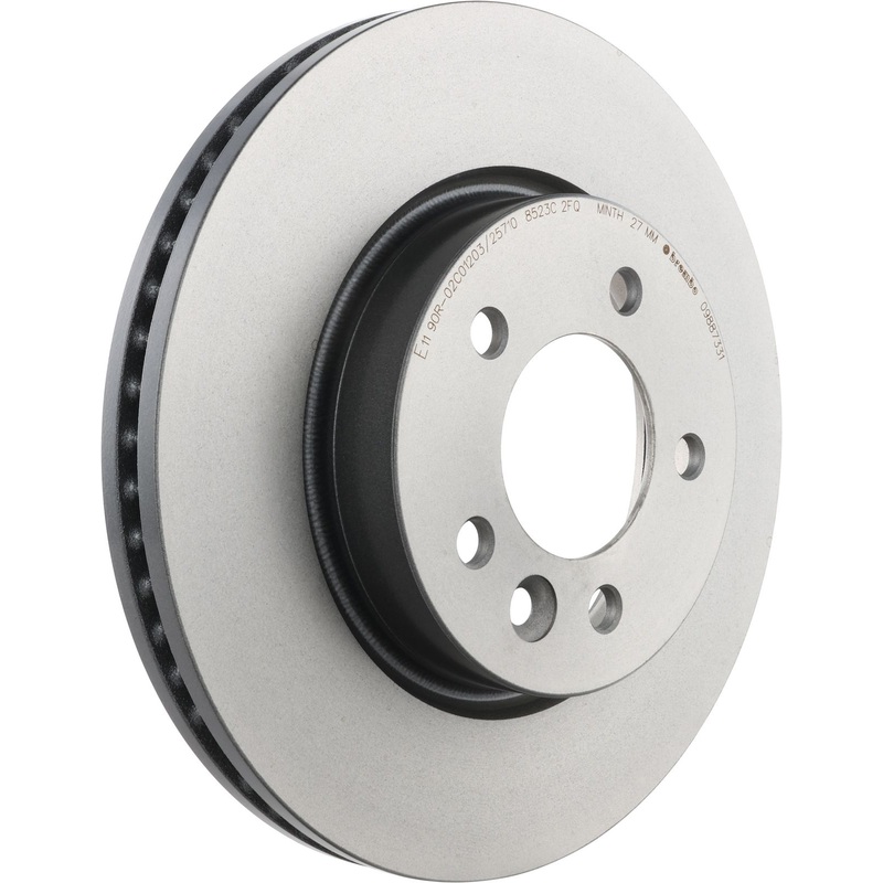 PRIME UV Coated Front Disc Brake Rotor - 09.8873.31