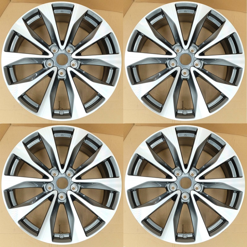 19 Set of 4 19x8.5 Machined Grey Wheels for Nissan Maxima 2016-2018 OE Style Replacement Rim