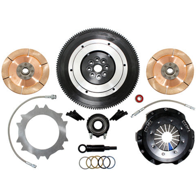 Clutch Masters FX725 Series Twin-Disc Clutch Kit | 2004-2021 Subaru WRX STI (15017-TD7R-SHV)