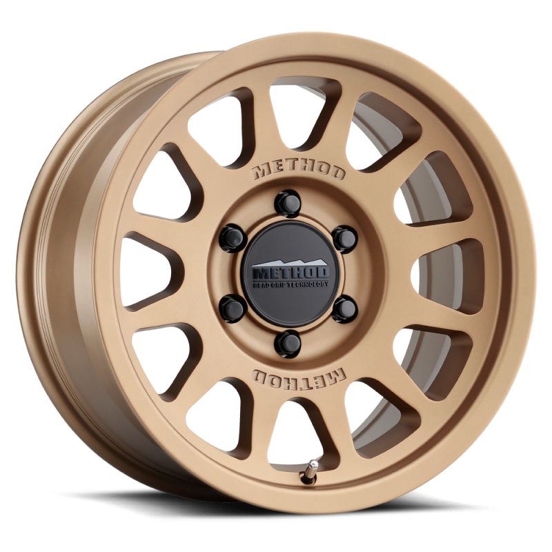 Method MR703 17x8.5 +25mm Offset 6x135 87mm CB Method Bronze Wheel