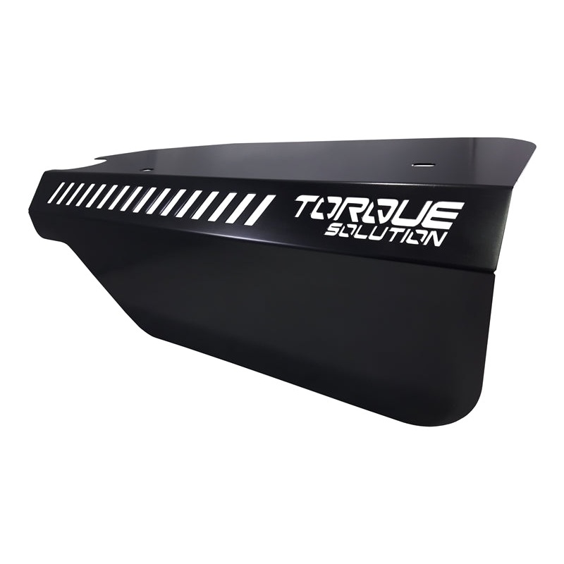 Torque Solution Engine Pulley Cover 2015+ Subaru WRX/2014+ Forester XT - Black