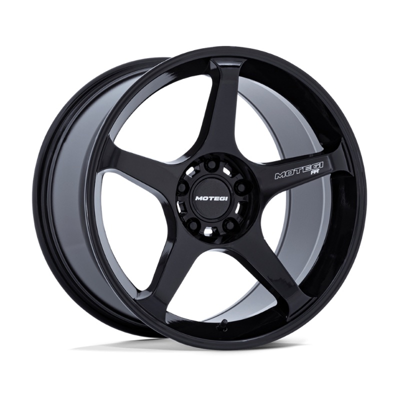 17x8.5 Motegi Battle V MR159 Blackbird Metallic
