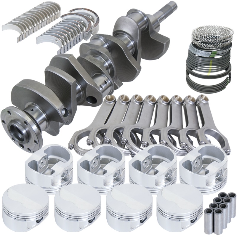 Eagle Ford FE 3.980in Crank 6.490in H-Beam Forged 4032 -6.2cc 4.250in Pistons Rotating Assembly