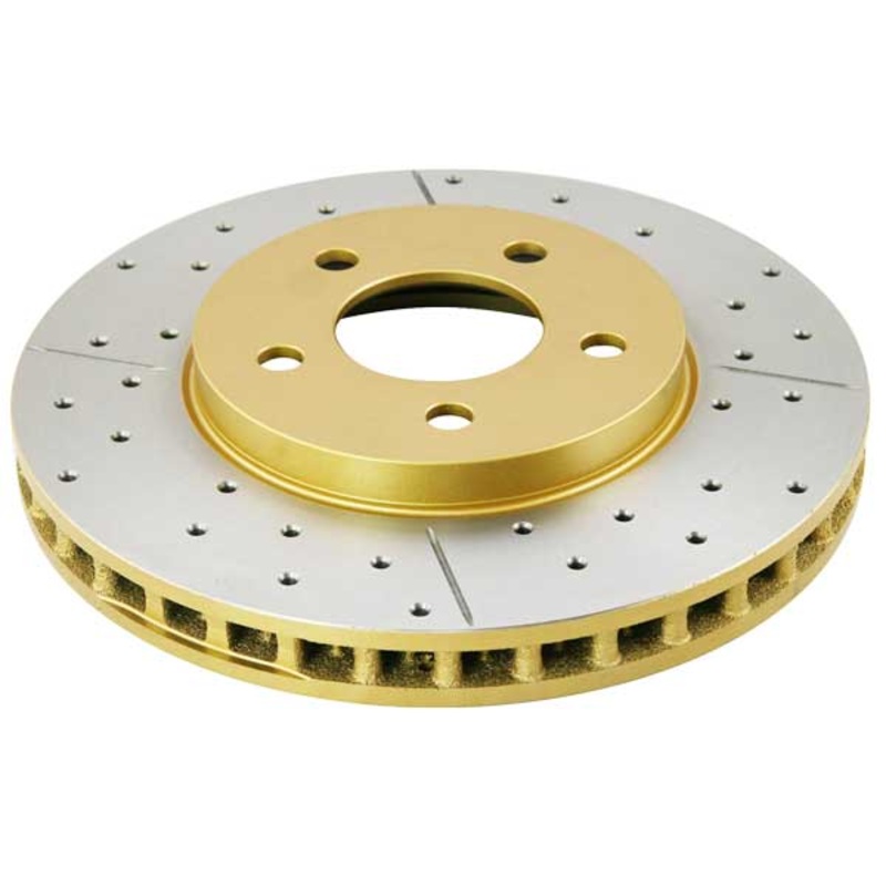 DBA Street Series X Drilled & Slotted Brake Rotor - Each - Front