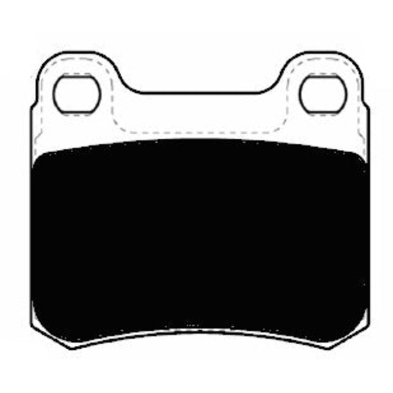 Porterfield Brake Pads for 1988 MERCEDES-BENZ 190E 2.6L w/o ASR
