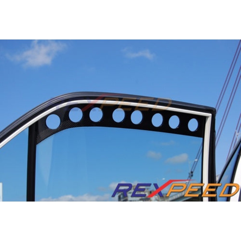 Rexpeed Carbon Fiber Window Vent Mitsubishi EVO 7-9 2001-2007 | R104