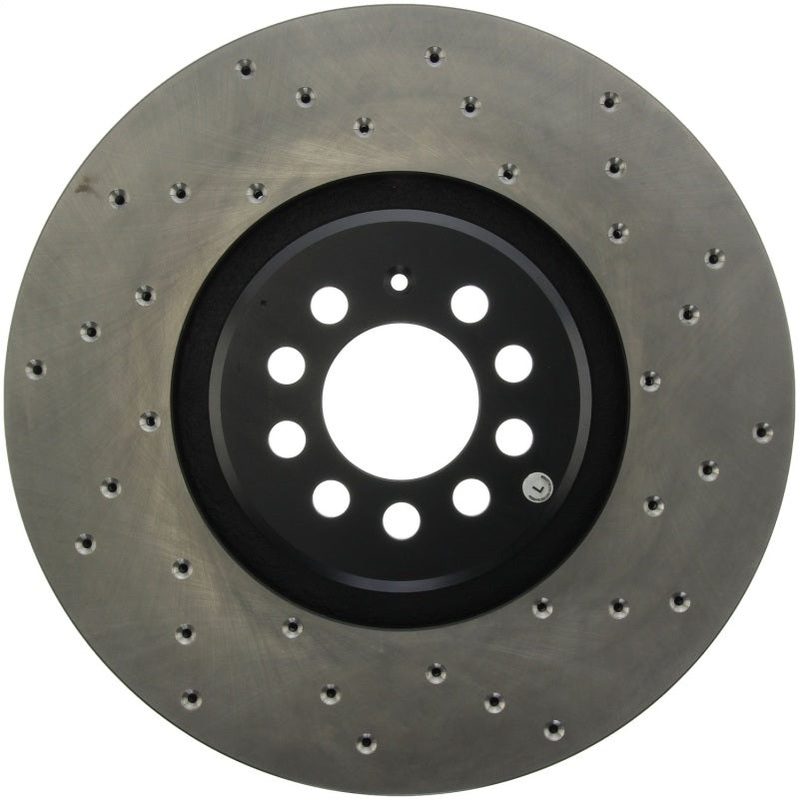 StopTech 04-06 Audi TT Quattro / 04 VW Golf R32 AWD Drilled Left Front Rotor