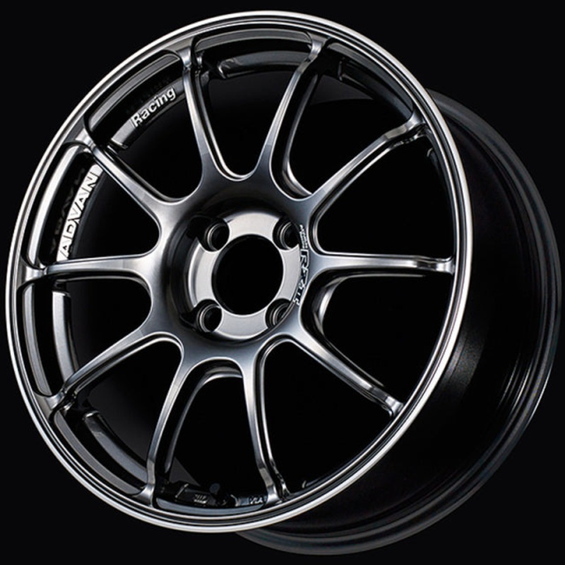 Advan RZII Wheel - 15x7.0 +42 | 4x100 | Racing Hyper Black & Ring