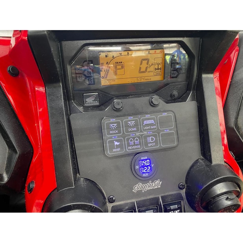 Custom Honda Talon Center Plate by StayFlush