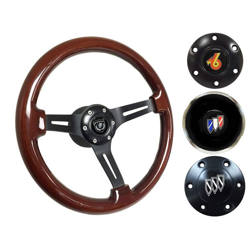 1967-68 Buick Steering Wheel Kit | Walnut Wood | ST3027
