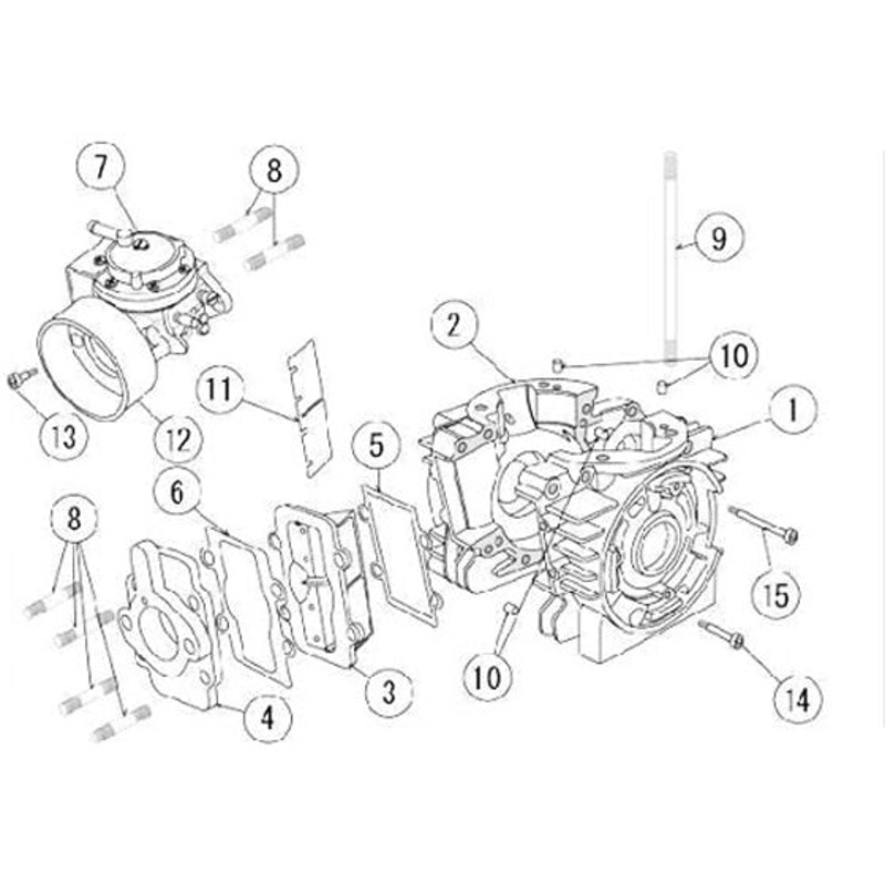 6. PRD-8142 Manifold Gasket (Outer)*