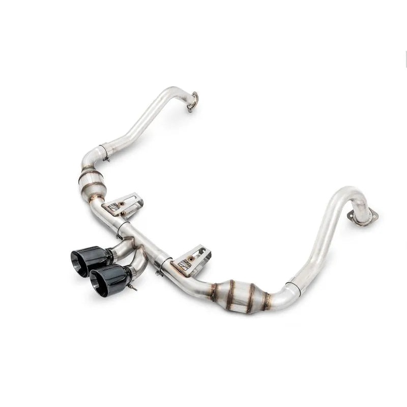 AWE Touring Edition Exhaust for Porsche 718 Boxster / Cayman - Diamond Black Tips (3015-33080)