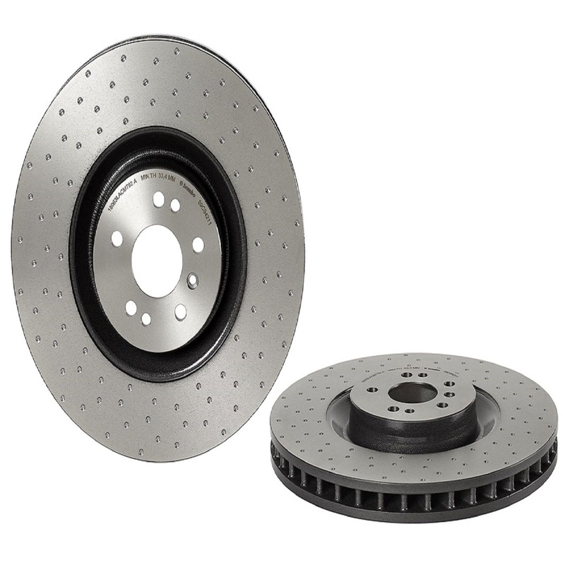 PRIME UV Coated Front Disc Brake Rotor - 09.C942.11