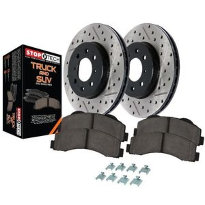 Stoptech 03-09 Toyota 4Runner / 05-14 Toyota FJ Cruiser Front Performance Cryo Brake Rotor
