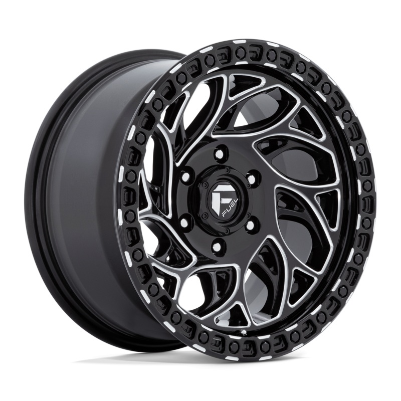 Fuel Wheels D840 Runner OR 18" 6x114.3 Gloss Black Milled