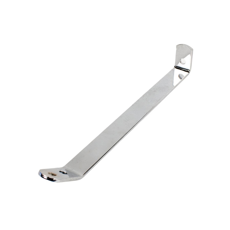 Parolin Eurostar Cadet Driver Panel Lower Bracket, Chrome