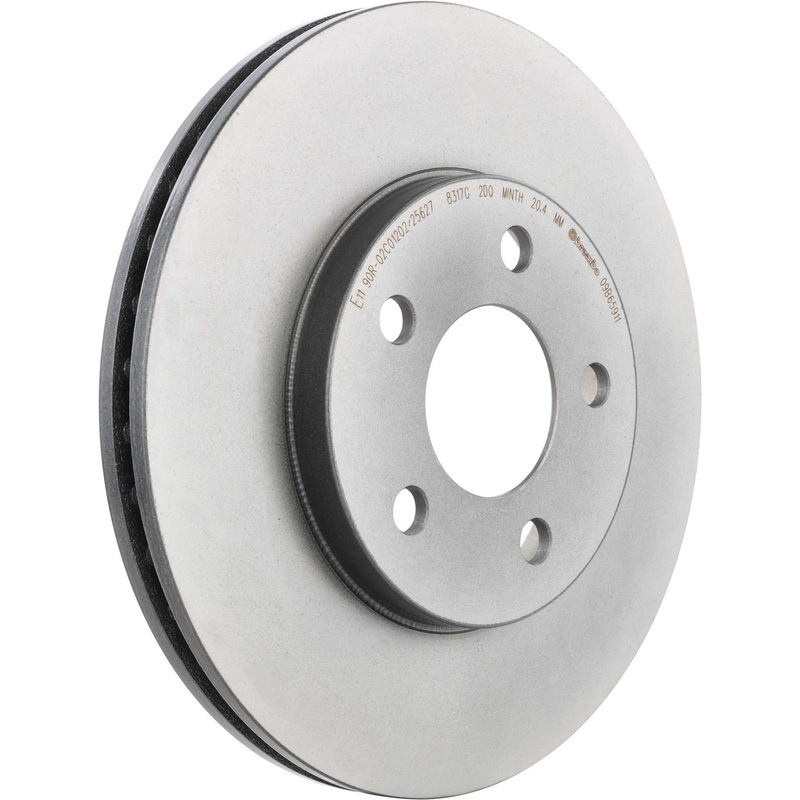 PRIME UV Coated Front Disc Brake Rotor - 09.B659.11