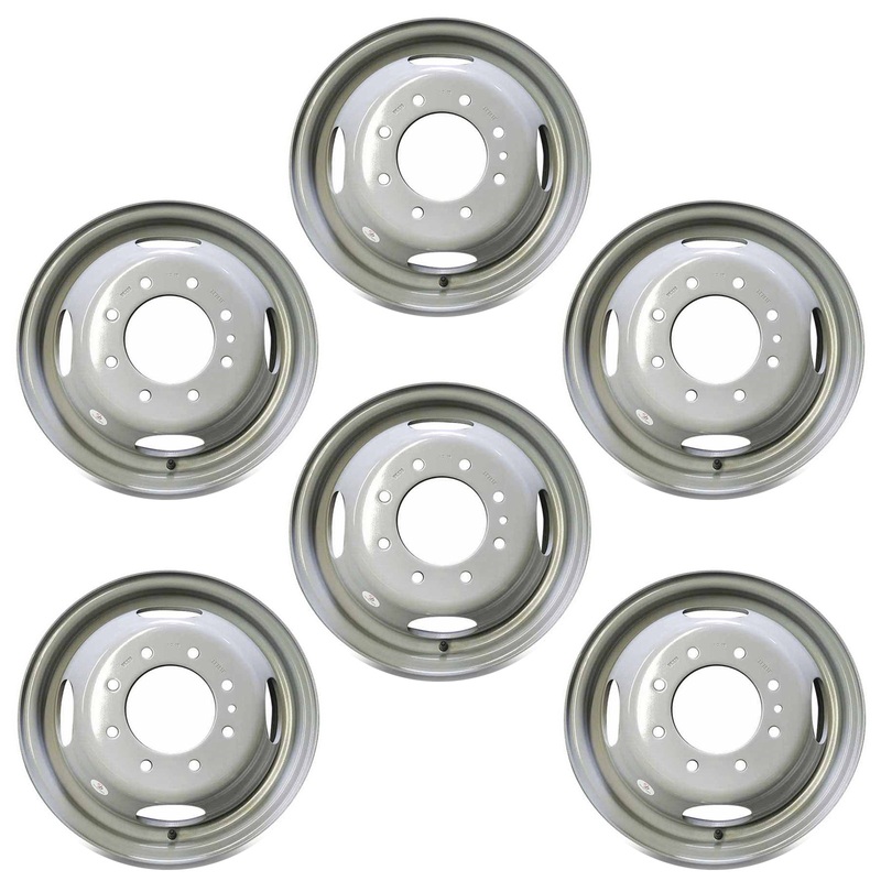 Set of 6 New 16 REPLACEMENT STEEL WHEELS RIM FOR 1999-2004 FORD F350 OEM Quality SUPER DUTY