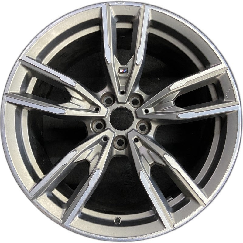 19" BMW 330i 20-22 19x8.5 5 spoke double spoke w/dimple inside spoke Original OEM Wheel Rim
