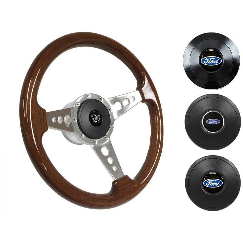 1968-78 Ford Fairlane Steering Wheel Kit | Mahogany Wood | ST3076