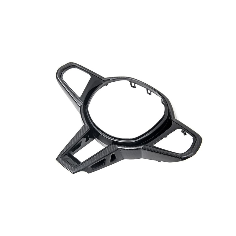 AutoTecknic LCI Carbon Steering Wheel Trim - G20/ G21 3-Series 2025-Up