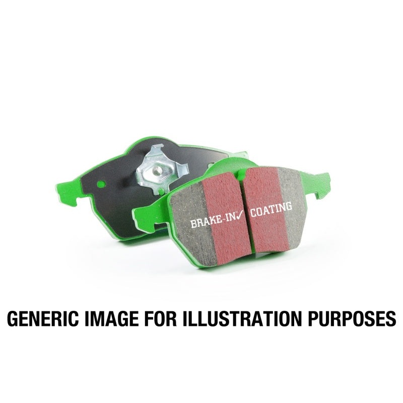 EBC 2017+ Fiat 124 Spider 1.4L Turbo Abarth Greenstuff Front Brake Pads