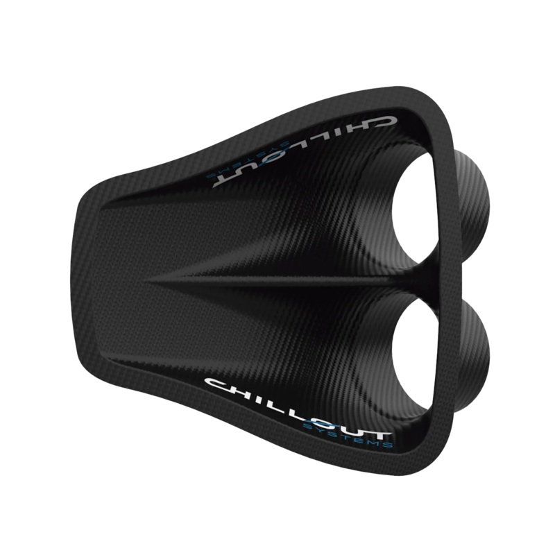 ChillOut 4" Carbon Fiber NACA Duct (Dual)